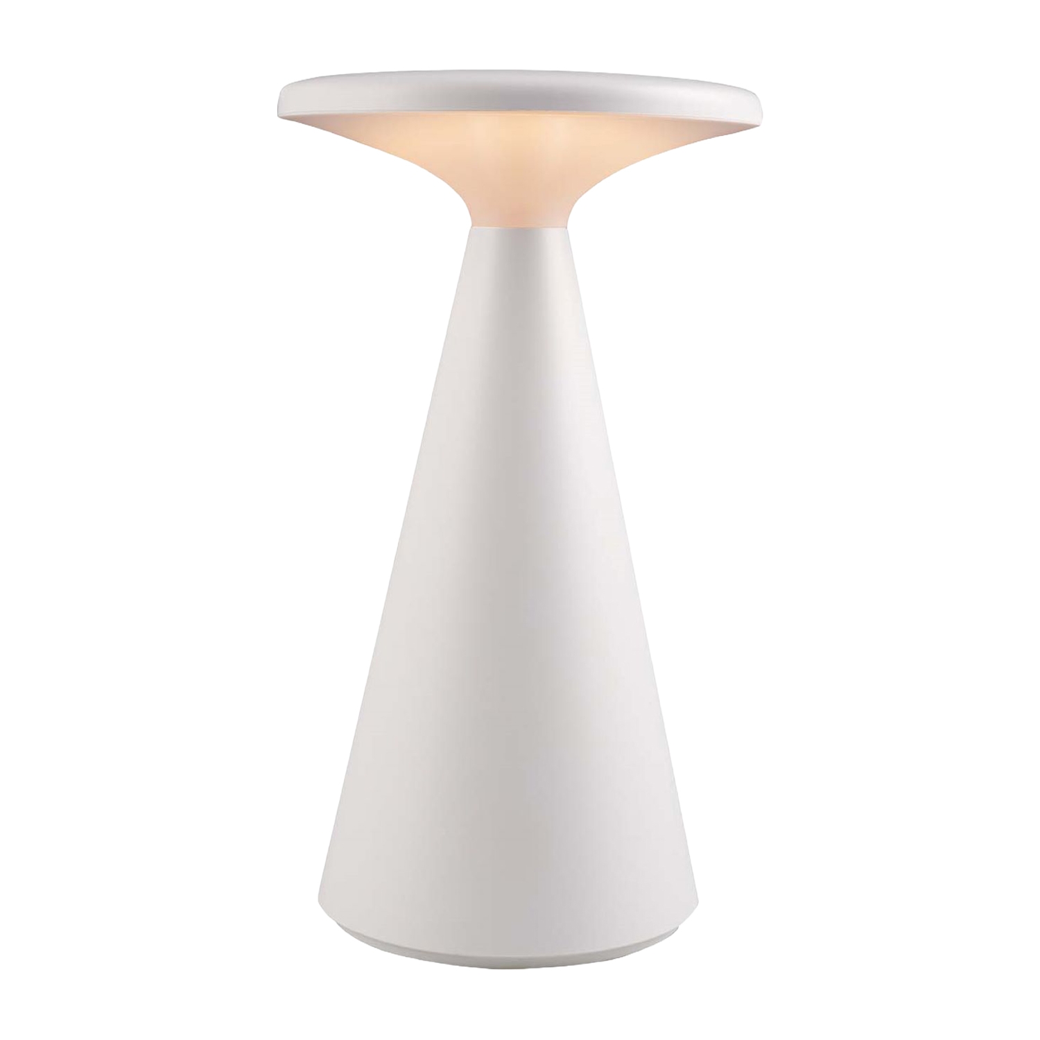 Lampa stołowa LED Sanico Goldlux Paros, USB-C, IP44, biała