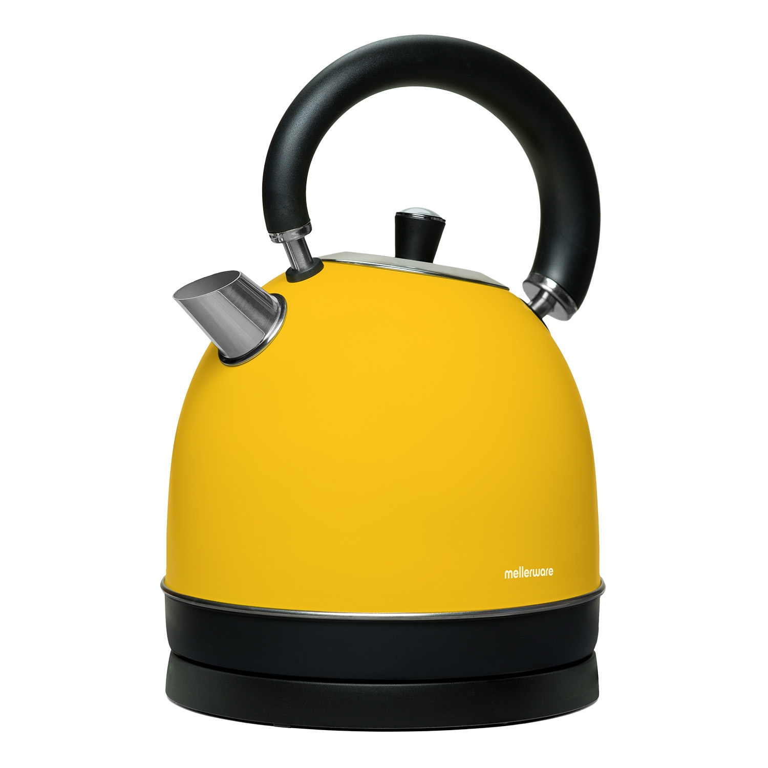 Czajnik elektryczny stalowy Mellerware Spring, 1,8 l, 2200 W, żółty