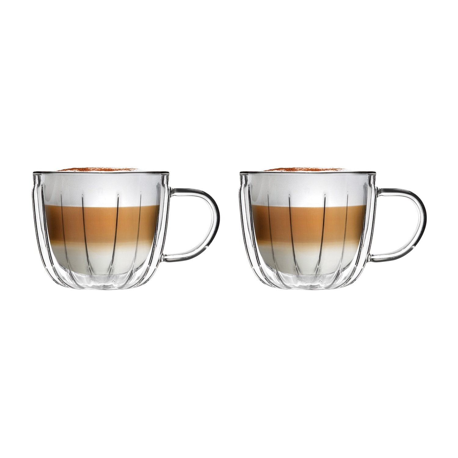 Komplet 2 filiżanek termicznych Vialli Design Tulip, 250 ml, z podwójną ścianką